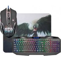 Комплект игровой Defender Reaper MKP-018 RU, мышь+клавиатура+ковер