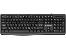 Клавиатура проводная Defender Navigator HB-138 RU черный