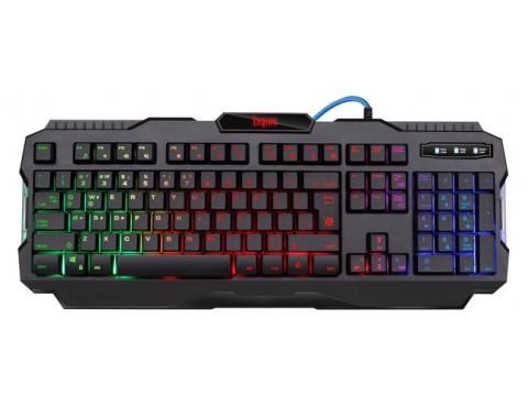 Клавиатура игровая Defender Legion GK-010DL RU, черный, RGB подсветка,19 Anti-Ghost