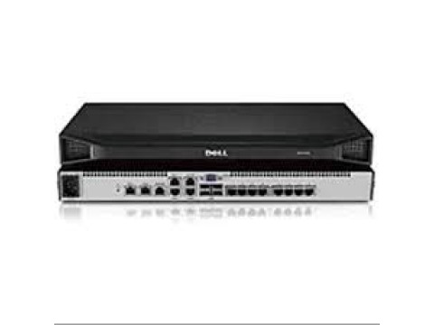 KVM коммутатор Dell DAV2108 8-port analog, upgradeable to digital KVM switch with 1 local user, 1 power supply (450-ADZM)