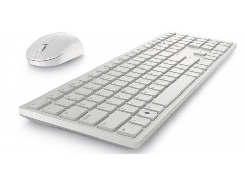 Клавиатура Dell Pro Keyboard and Mouse - KM5221W - Russian (QWERTY) - White (580-AKFB)