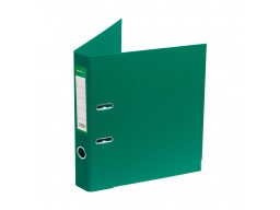 Папка-регистратор Deluxe с арочным механизмом, Office 2-GN36 (2" GREEN), А4, 50 мм, зеленый