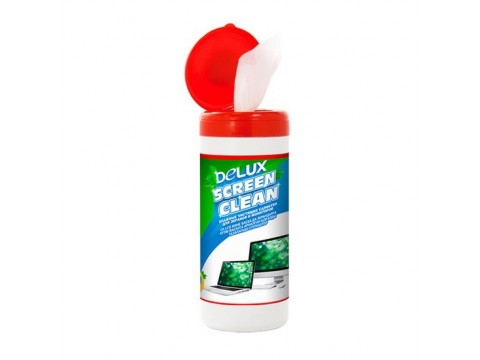 Чистящие салфетки Delux Screen Clean 100