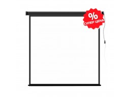 Экран моторизированный Deluxe DLS-E213x (84"х84"), Ø - 118", Раб. поверхность 205х205 см., 1:1