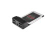 Адаптер Deluxe DLA-UH4 PCMCI Cardbus на USB HUB 4 Порта