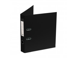 Папка-регистратор Deluxe с арочным механизмом, Office 2-BK19 (2" BLACK), А4, 50 мм, чёрный