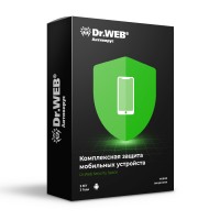 Антивирус Dr.Web Security Space для мобильных устройств 36М 5 МУ новая лицензия