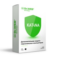 Антивирус Dr.Web Katana 24М 3 ПК новая лицензия