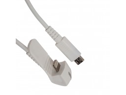 Противокражный кабель Eagle A6150DW (Lightning - Micro USB)