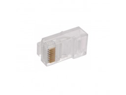 EPNEW Модульный разъем UTP, RJ-45*1 кат 5е slim (узкопроф.)
