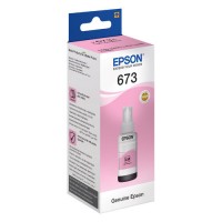 Контейнер с чернилами Epson C13T67364A L800 Light Magenta ink bottle 70ml/ЖЕЛТАЯ НАКЛЕЙКА