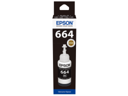 Контейнер с чернилами Epson C13T66414A L100/L200 Black ink bottle 70ml/ЖЕЛТАЯ НАКЛЕЙКА