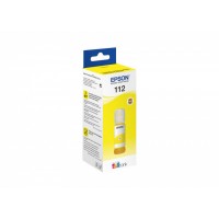 Контейнер с желтыми чернилами Epson C13T06C44A, 112, совместимость L11160/L15150/L15160/L6550/L6570/ЖЕЛТАЯ НАКЛЕЙКА
