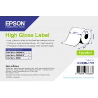 High Gloss Label - Continuous Roll: 102mm x 58m