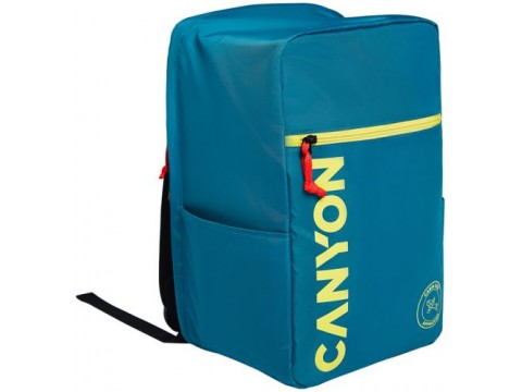 CANYON CSZ-02, cabin size backpack for 15.6'' laptop, polyester ,dark green