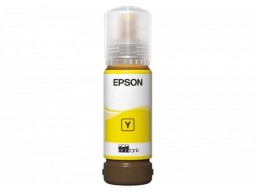 Контейнер с чернилами Epson C13T09C44A 108 EcoTank Yellow 70 ml/ЖЕЛТАЯ НАКЛЕЙКА