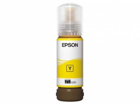 Контейнер с чернилами Epson C13T09C44A 108 EcoTank Yellow 70 ml/ЖЕЛТАЯ НАКЛЕЙКА