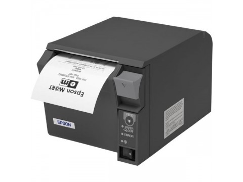 Термальный принтер Epson для печати чеков TM-T70II (032): Serial + Built-in USB, PS, EDG, EU, C31CD38032