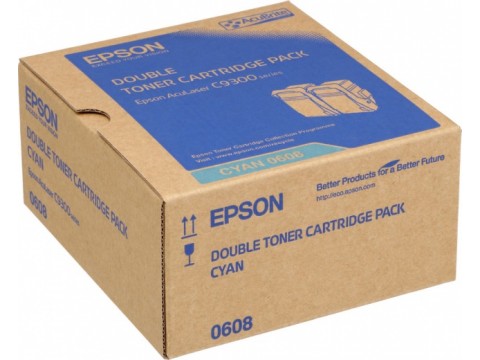 Принтер Epson AcuLaser C2800 / Cyan / 2-Pack / Toner Cartridge / C13S050608