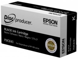 Картридж Epson C13S020693 Epson Discproducer Ink PJIC7(K), чёрный (MOQ=10)