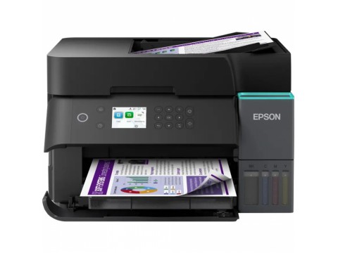 МФУ струйное цветное Epson L6370 C11CL43405, А4, до 35 стр/мин, Ethernet, Wi-Fi Direct, ADF, Duplex, СНПЧ