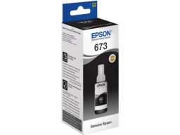 Контейнер с чернилами Epson C13T67314A L800 Black ink bottle 70ml/ЖЕЛТАЯ НАКЛЕЙКА