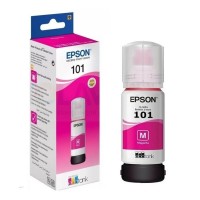 Контейнер с пурпурными чернилами Epson C13T03V34A 70ml, пурпурный/ЖЕЛТАЯ НАКЛЕЙКА