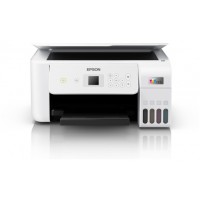 МФУ Epson L3266 C11CJ66411 / Inkjet Color / Up to 33 ppm / A4 / Photo Printing / WIFI / No ADF / White