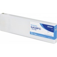 Голубой картридж  SJIC26P(C): для ColorWorks C7500