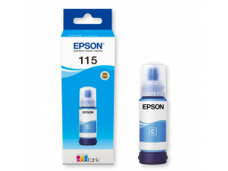Контейнер с голубыми чернилами Epson C13T07D24A I/C (c) L8160/L8180/ЖЕЛТАЯ НАКЛЕЙКА
