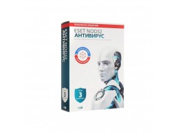 Антивирус Eset NOD32 BOX продление или новая лицензия на 1 год 3ПК