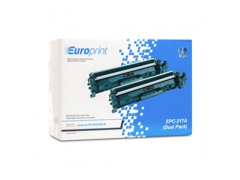 Комплект картриджей Europrint EPC-CF217A (С чипом)
