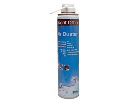 F240032 "FAVORIT OFFICE" Балон Air Duster, Пневматический распылитель под давлением. Предназначен для очистки труднодоступных мест компьютеров, циф?