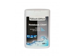 F430029 "FAVORIT OFFICE" Notebook Clean Влажные салфетки для Ноутбуков (фляга - 100 шт)