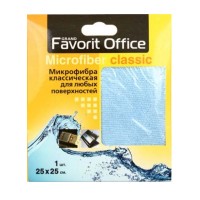 F920020 "FAVORIT OFFICE" Микрофибра Классическая 25х25 - для эффективного ухода за любыми поверхност