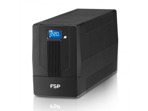 ИБП FSP iFP 2000 1200W/батареи 12V 9Ahx2/2xUSB/RJ45/4 розетки IEC/ЖК дисплей