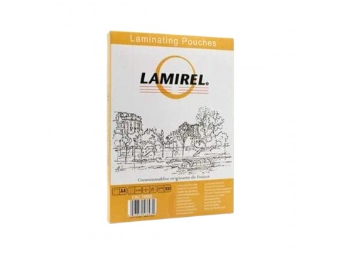 Пленка для ламинирования Lamirel А4 125мкм 100 шт