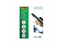 Пленки для ламинирования A4, Fellowes, 100 мкм, 100 шт.