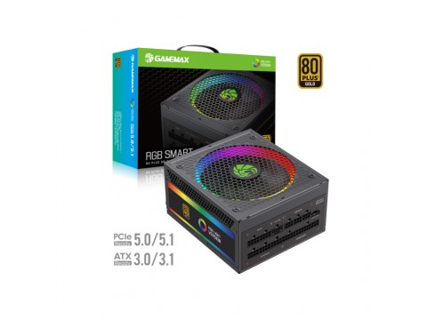 Блок питания Gamemax RGB-Smart 750 PRO Gold
