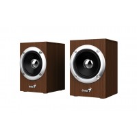 Колонки Genius SP-HF280 Wood,  3W x 2, 4ОМ, 100Hz-20KHz, 1,2 м, 3,5мм 31730028400