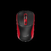 Беспроводная мышь Genius NX-7123 BLK+Red 2.4Ghz/1200dpi/Copilot/31030043402