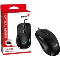 Мышь оптическая  Genius DX-101 Genius Black USB 31010026400