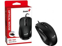 Мышь оптическая  Genius DX-101 Genius Black USB 31010026400