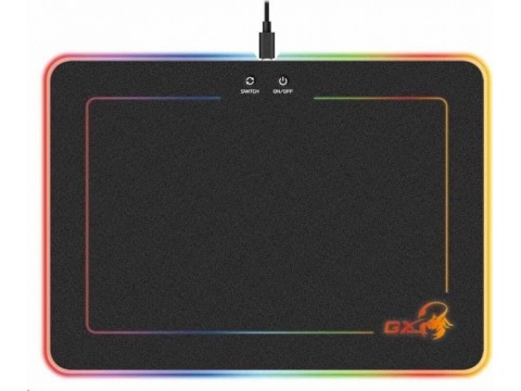 Коврик для мыши Genius RS2, GX-Pad 600H RGB, BLK, USB, 31250006400
