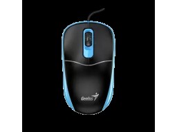 Беспроводная мышь Genius NX-7123 BLK+Blue 2.4Ghz/1200dpi/Copilot/31030043401