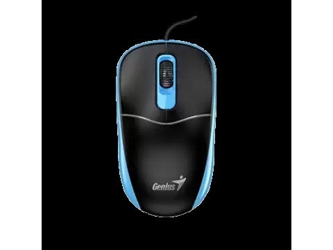 Беспроводная мышь Genius NX-7123 BLK+Blue 2.4Ghz/1200dpi/Copilot/31030043401