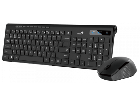 Комплект Genius KM-8206S,BLK,AI,RU, 2.4GHZ, 31340017402