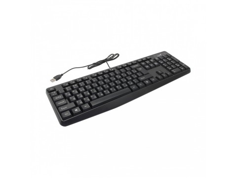 Клавиатура Genius KB-117, 104 кнопки, USB KZ Black, 31310016410