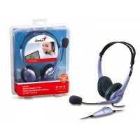 Наушники Genius HS-04S SINGLE,NC MIC/ 3.5 мм  31710156101