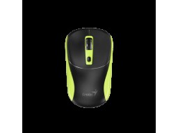 Беспроводная мышь Genius NX-7123 BLK+Green 2.4Ghz/1200dpi/Copilot/31030043403